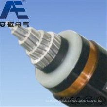 Al / XLPE / Cts / PVC / Awa / PVC, cable de alimentación, 3.6 / 6 (7.2) Kv, 1 / C (IEC 60502-2)